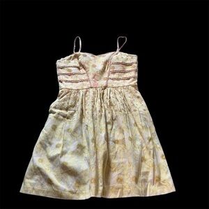 New Jessica Simpson floral daisy ombre pastel dress